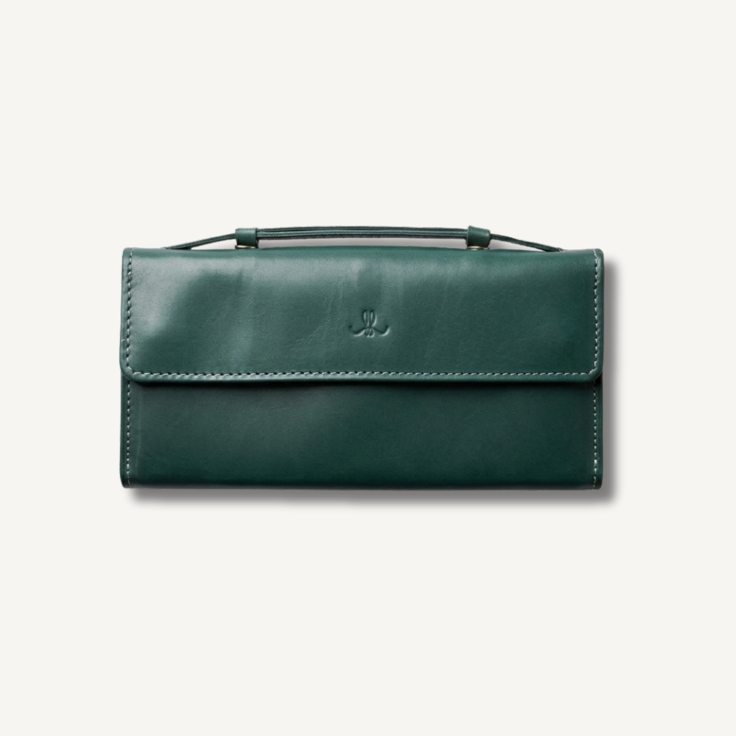 Isabelle Croc - Women's Long Leather Wallet