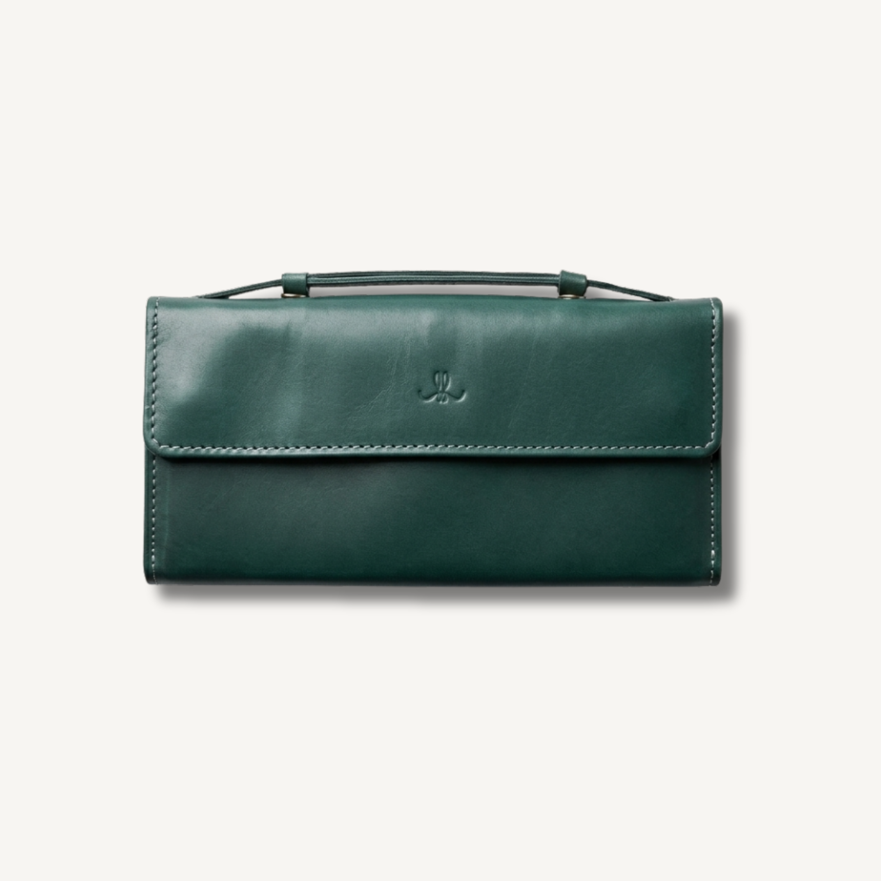 Isabelle Croc - Women's Long Leather Wallet