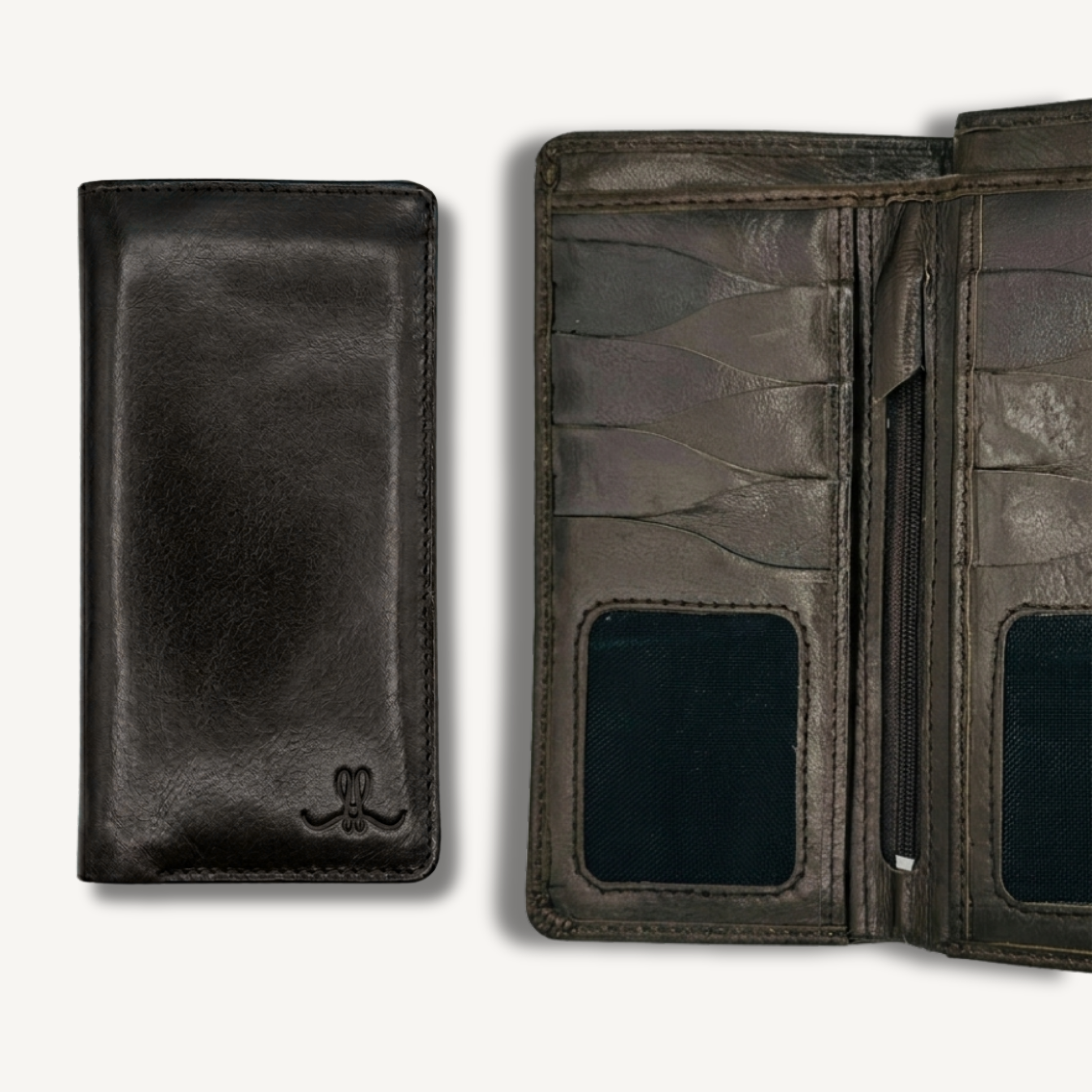 Vantier Executive - Men's Long Leather Wallet