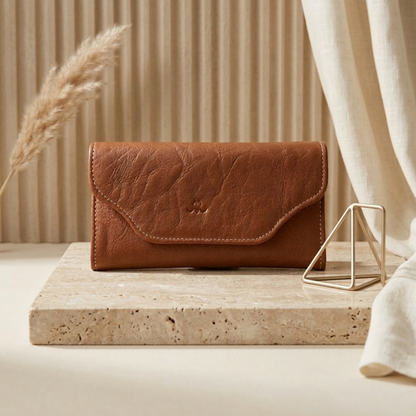 Rubino - Women's Long Leather Wallet
