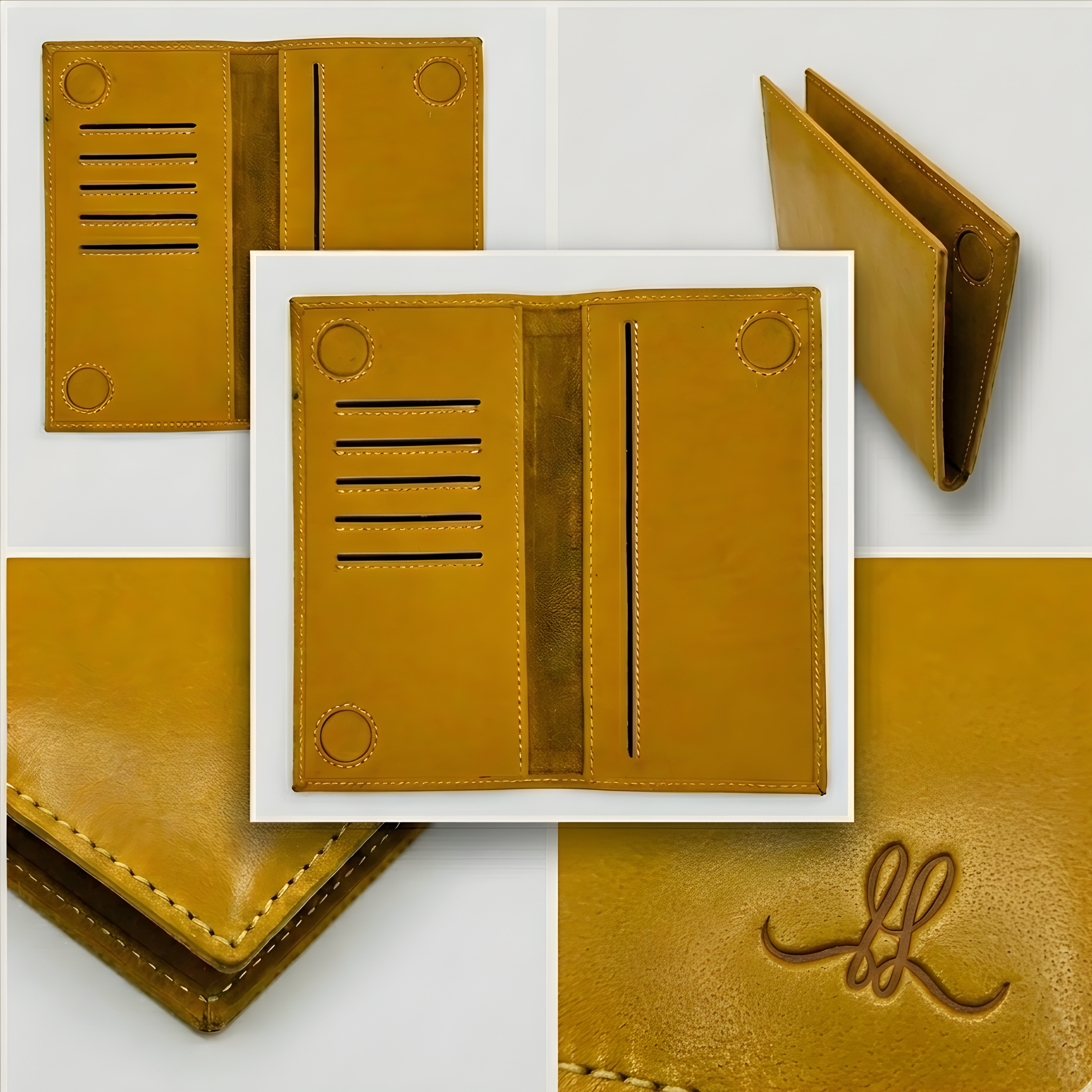 Money Magnet - Men's Long Leather Wallet